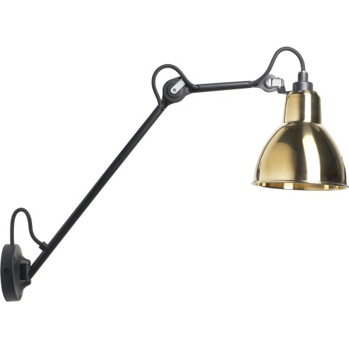 Black / Brass – wall lamp Gras n°122 - DCW éditions