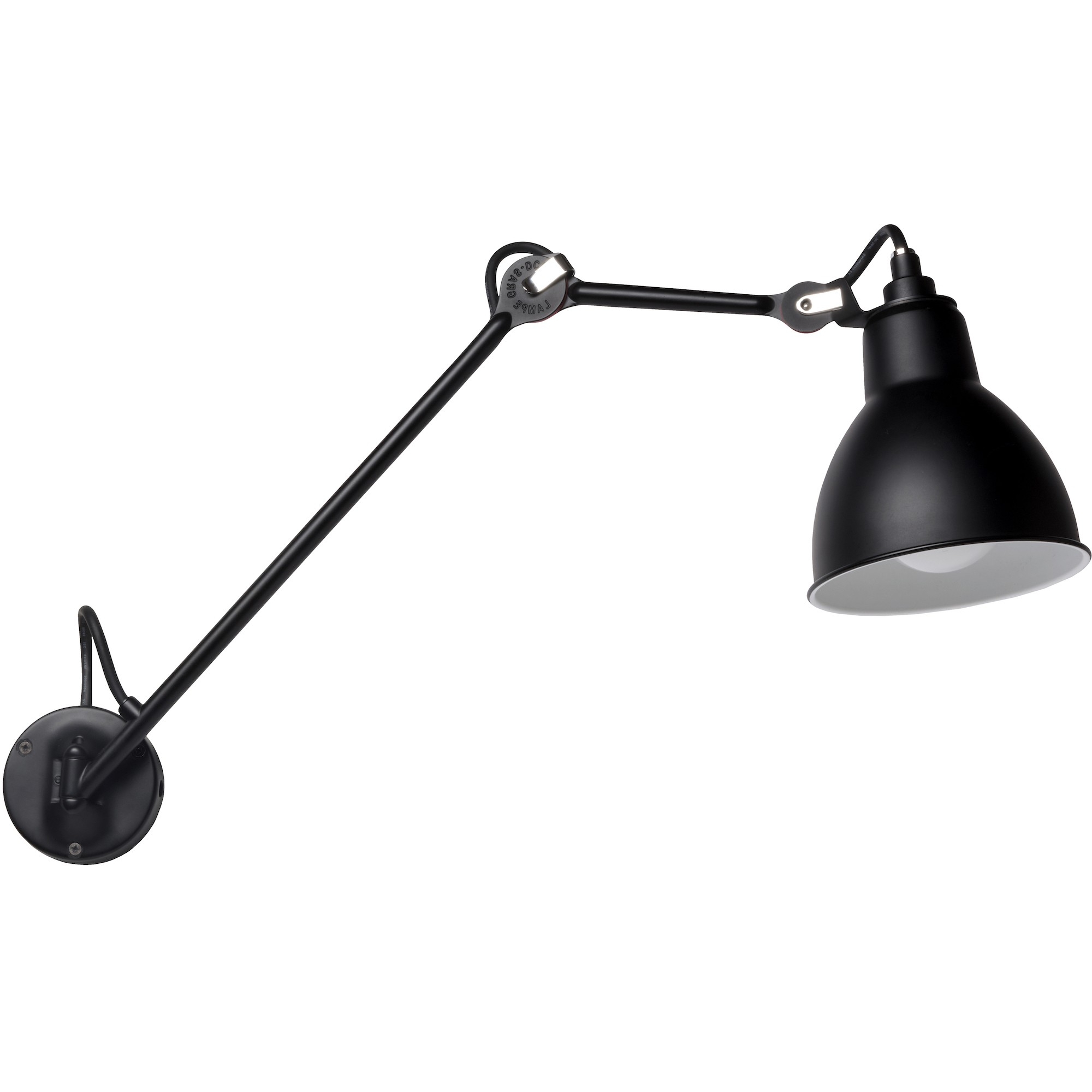 Black / Black – CL I – wall lamp Gras n°122 - DCW éditions