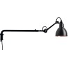 SOLD OUT  - black / round black, copper inside - Gras 203 - wall lamp - DCW éditions