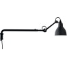 SOLD OUT - black / round blue - Gras 203 - wall lamp - DCW éditions