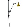 black / round yellow - Gras 210 - wall lamp - DCW éditions