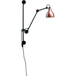 black / round copper - Gras 210 - wall lamp - DCW éditions