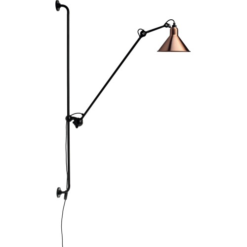 black / conic copper - Gras 214 - wall lamp - DCW éditions