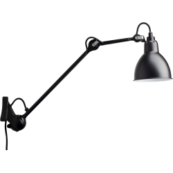 black / round black - Gras 222 - wall lamp - DCW éditions