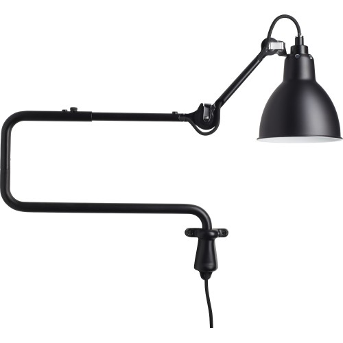 black / round black - Gras 303 - wall lamp - DCW éditions