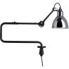 black / round chrome - Gras 303 - wall lamp - DCW éditions