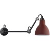 black / round red - Gras 204 L 40 - wall lamp - DCW éditions