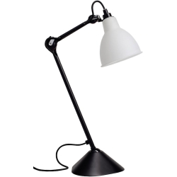 black / round Polycarbonate - Gras 205 - table lamp - DCW éditions