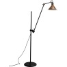 black / conic raw copper - Gras 215 - floor lamp - DCW éditions