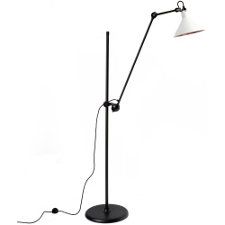 noir / cône blanc, intérieur cuivre - Gras 215 - lampadaire - DCW éditions