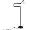 black / round white - Gras 411 - floor lamp - DCW éditions