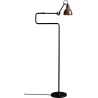 black / round raw copper - Gras 411 - floor lamp - DCW éditions