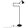 black / round black - Gras 411 - floor lamp - DCW éditions