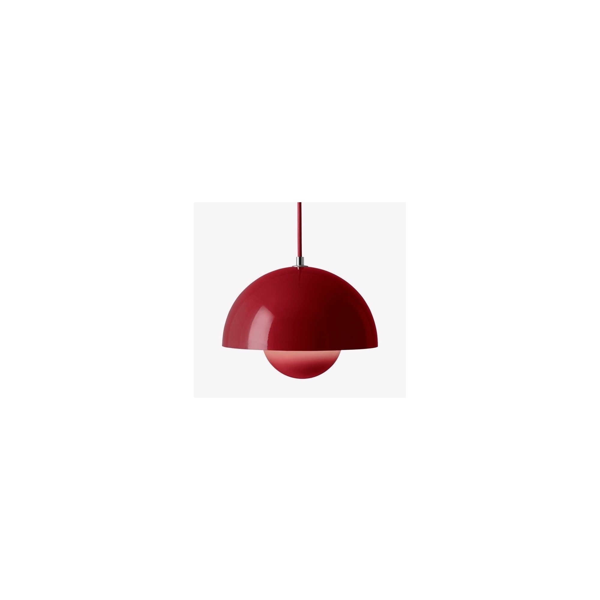 &Tradition – FlowerPot VP1 pendant, vermilion red