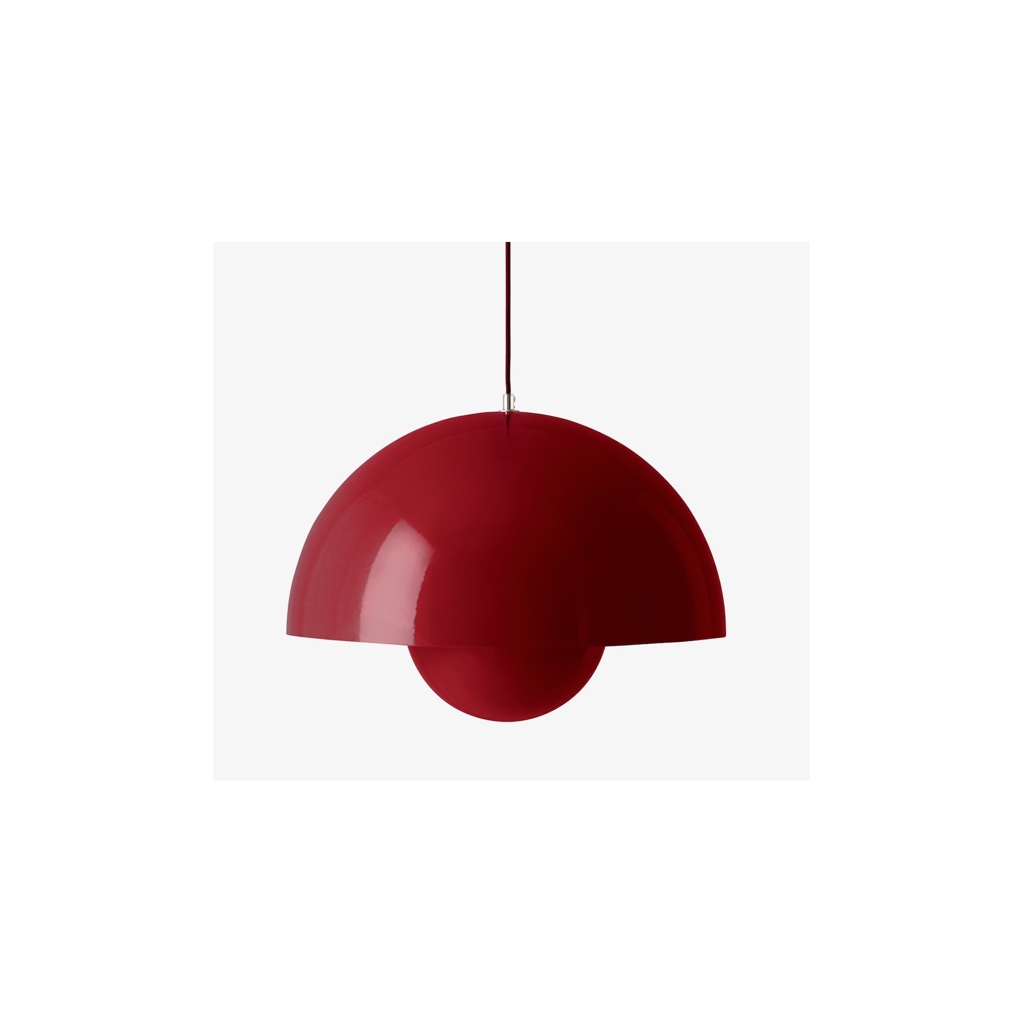 &Tradition – Suspension FlowerPot VP2, vermilion red