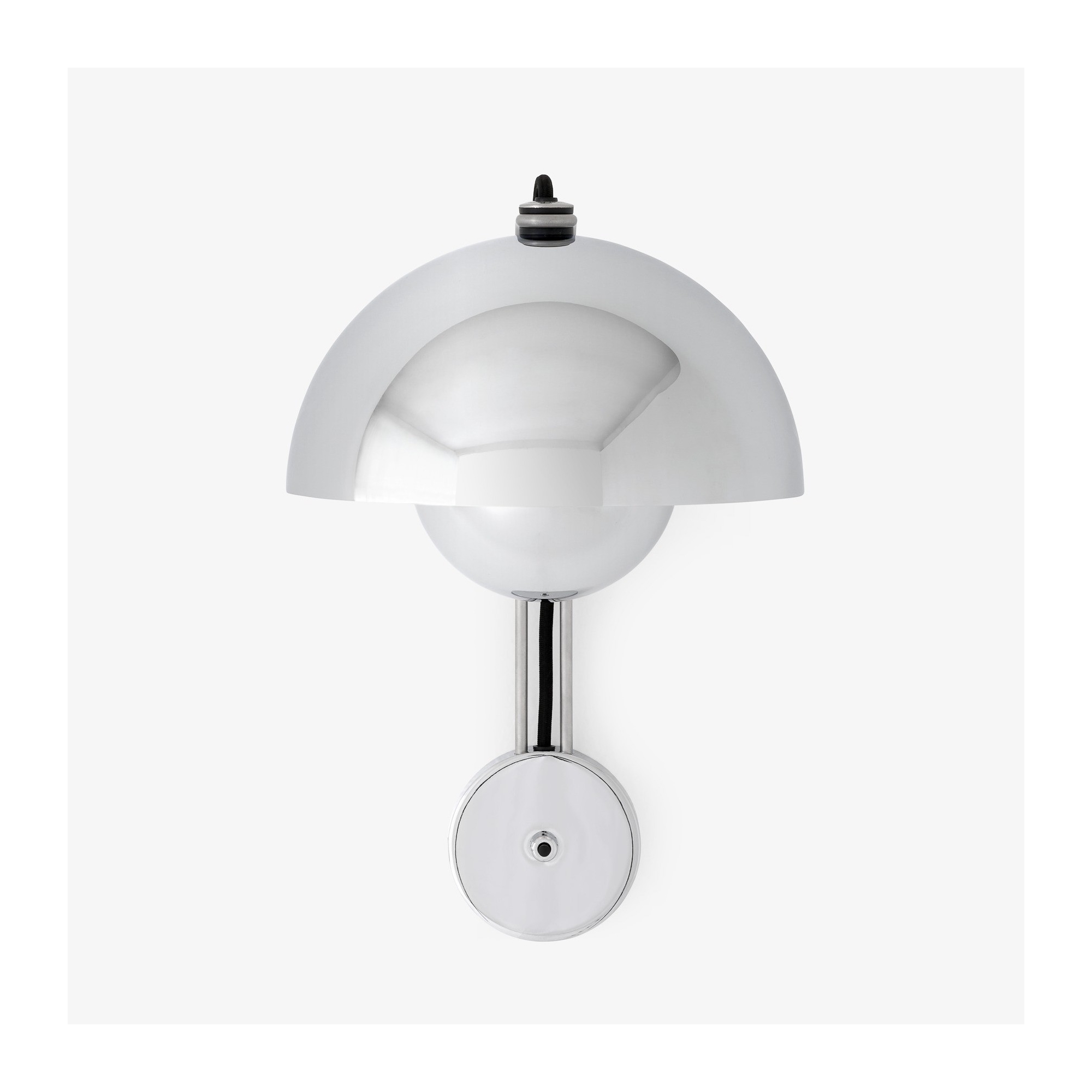 &Tradition – FlowerPot VP8 wall lamp, chrome plated