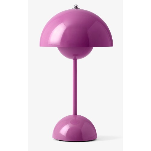 &Tradition – FlowerPot VP9 wireless table lamp, tangy pink