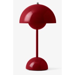 &Tradition – FlowerPot VP9 wireless table lamp, dark plum