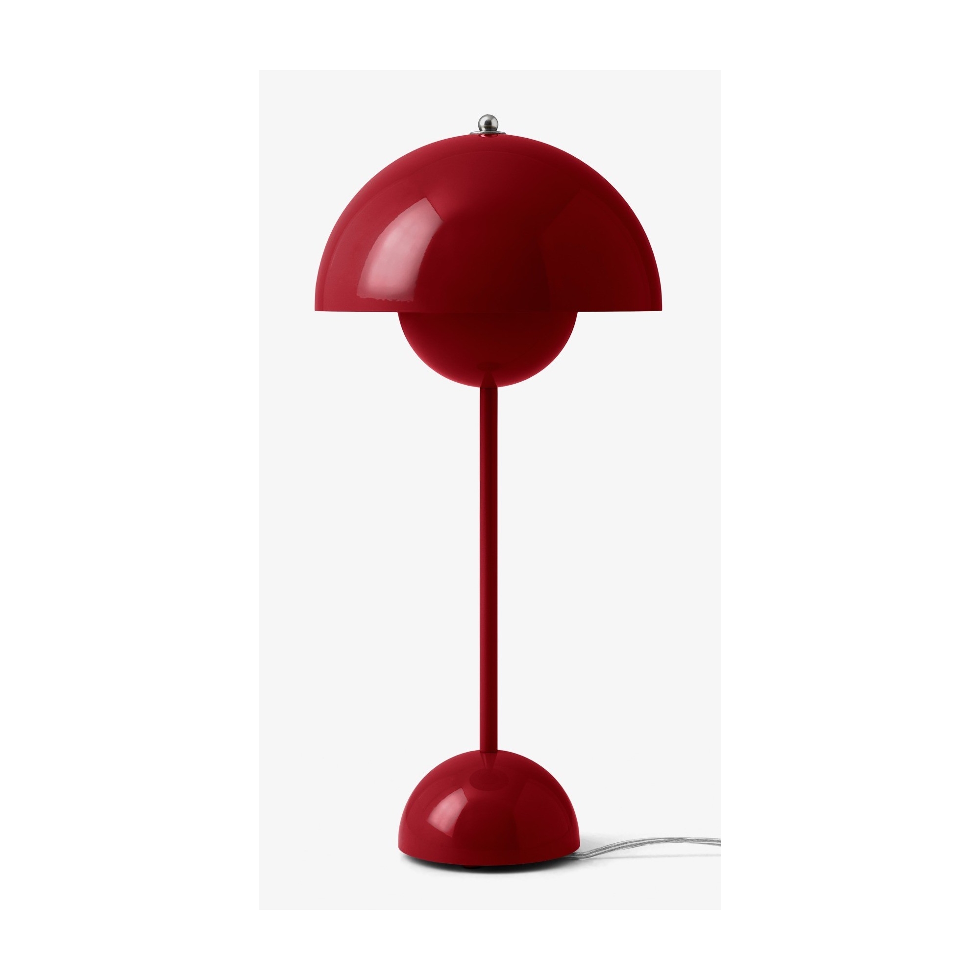 &Tradition – FlowerPot VP3 table lamp, vermilion red