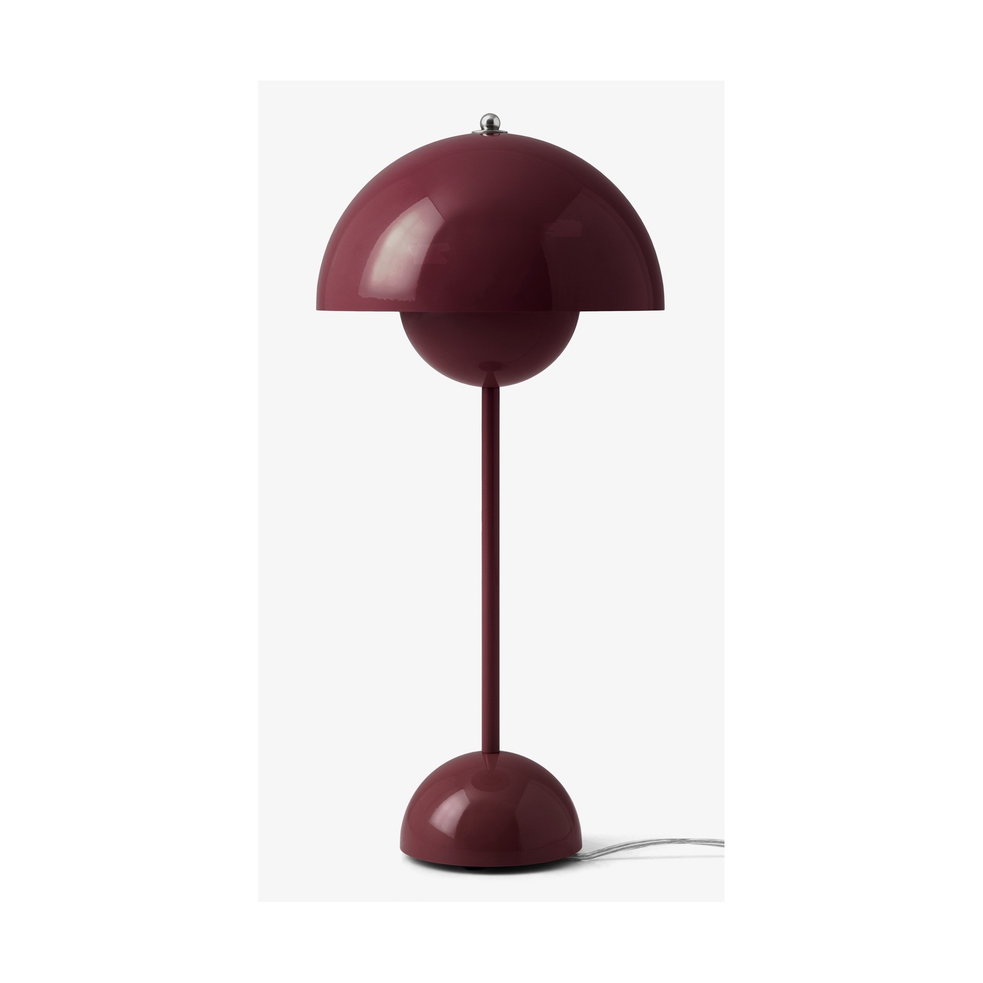 &Tradition – FlowerPot VP3 table lamp, dark plum