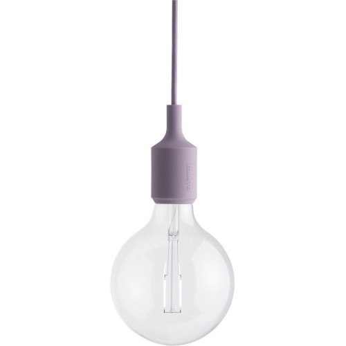 Muuto – Suspension E27, dusty lilac