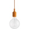 Muuto – Suspension E27, orange clair