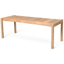 Table / Bench AH912 – 123,5 x 48,5 x H45 cm – AH Outdoor - Carl Hansen & Søn