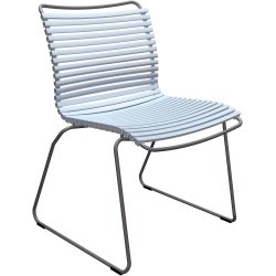 chaise Click sans accoudoirs – bleu clair dusty (80) – Houe