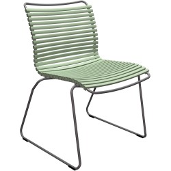 EPUISE - Vert Dusty (76) - chaise Click sans accoudoirs - Houe