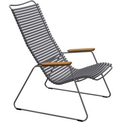 Click lounge chair – dark grey (70) – Houe