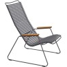 Click lounge chair – dark grey (70) – Houe