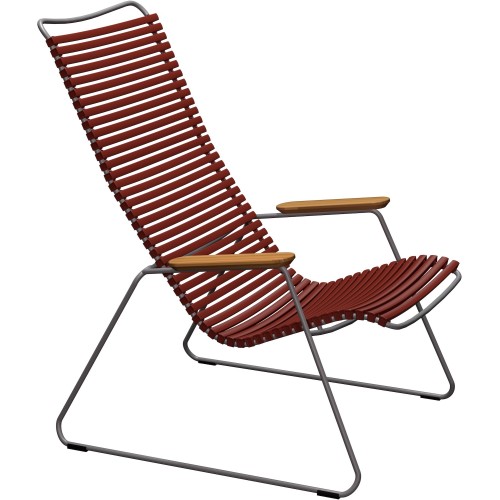 Click lounge chair – paprika (19) – Houe