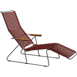 sunlounger Click – paprika (19) – Houe