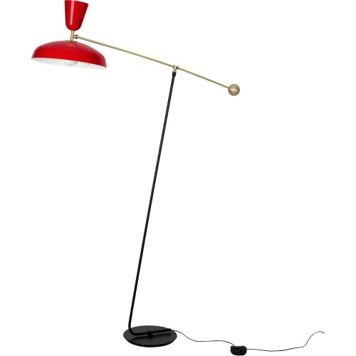 H175 cm – Vermilion red – Lampadaire G1 Large - Sammode