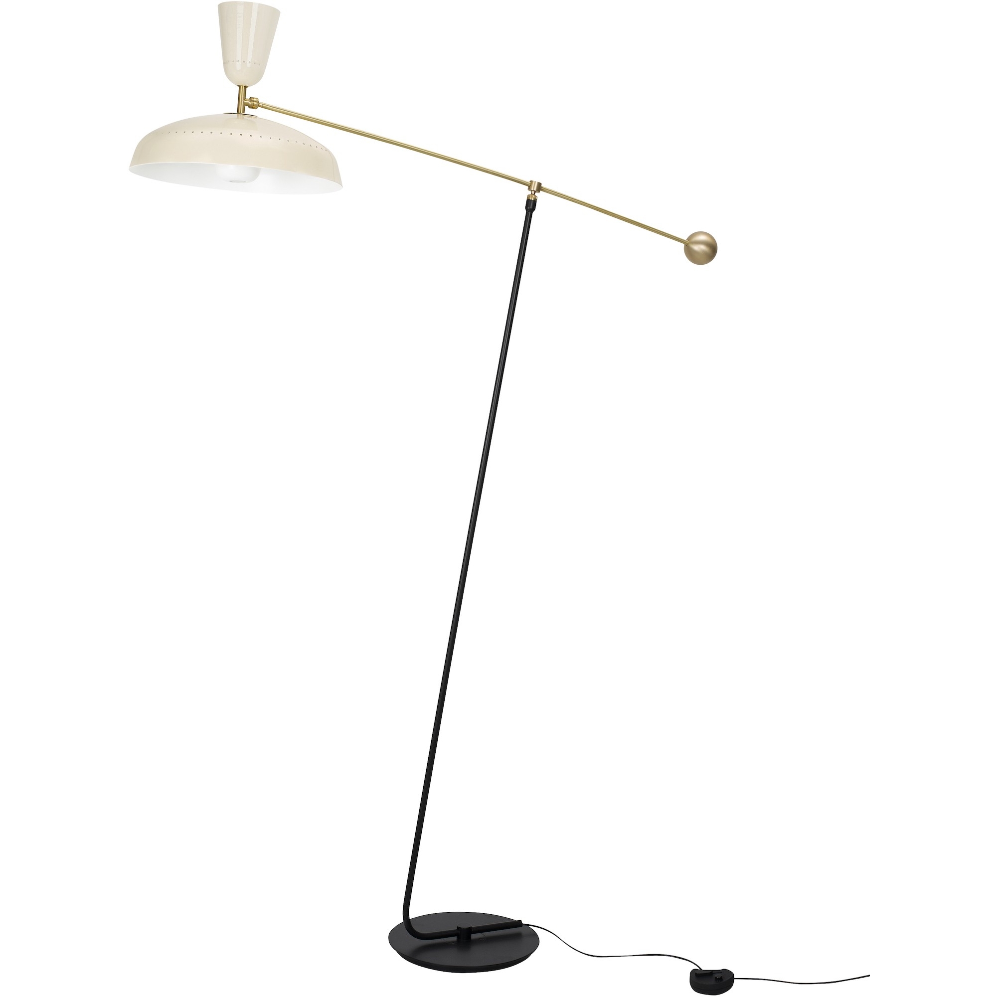 H175 cm – Chalk – Lampadaire G1 Large - Sammode