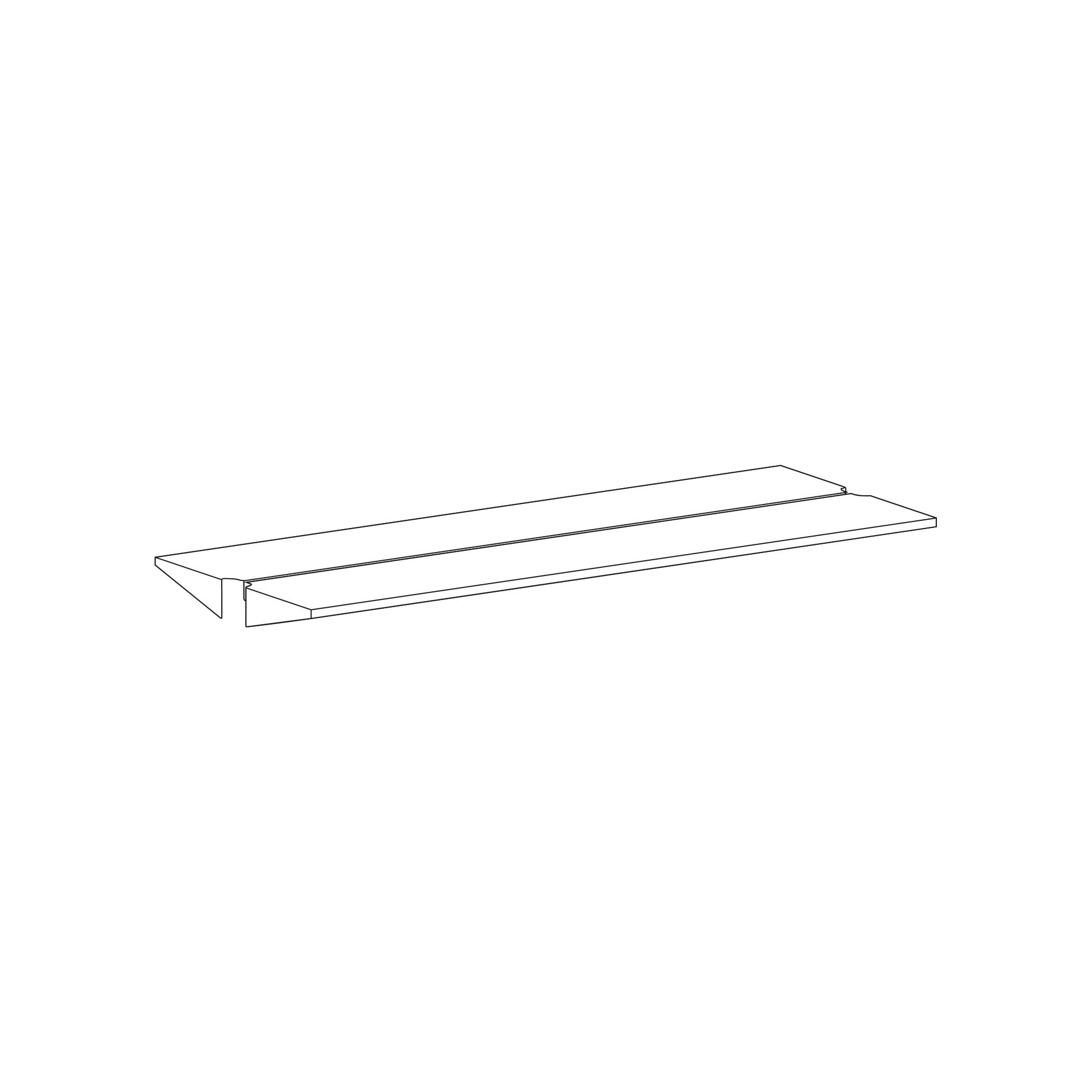 Metal shelf – 90 cm – Pira G2 – String Furniture