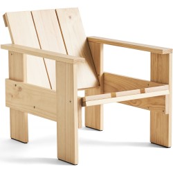 CRATE Lounge chair – Natural pine - HAY