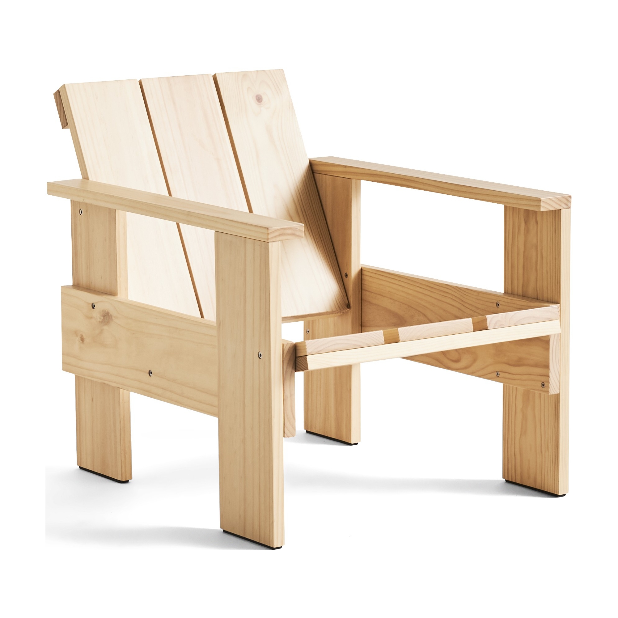 CRATE Lounge chair – Natural pine - HAY