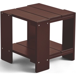 CRATE Side table – Iron red - HAY