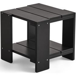 CRATE Side table – Black - HAY