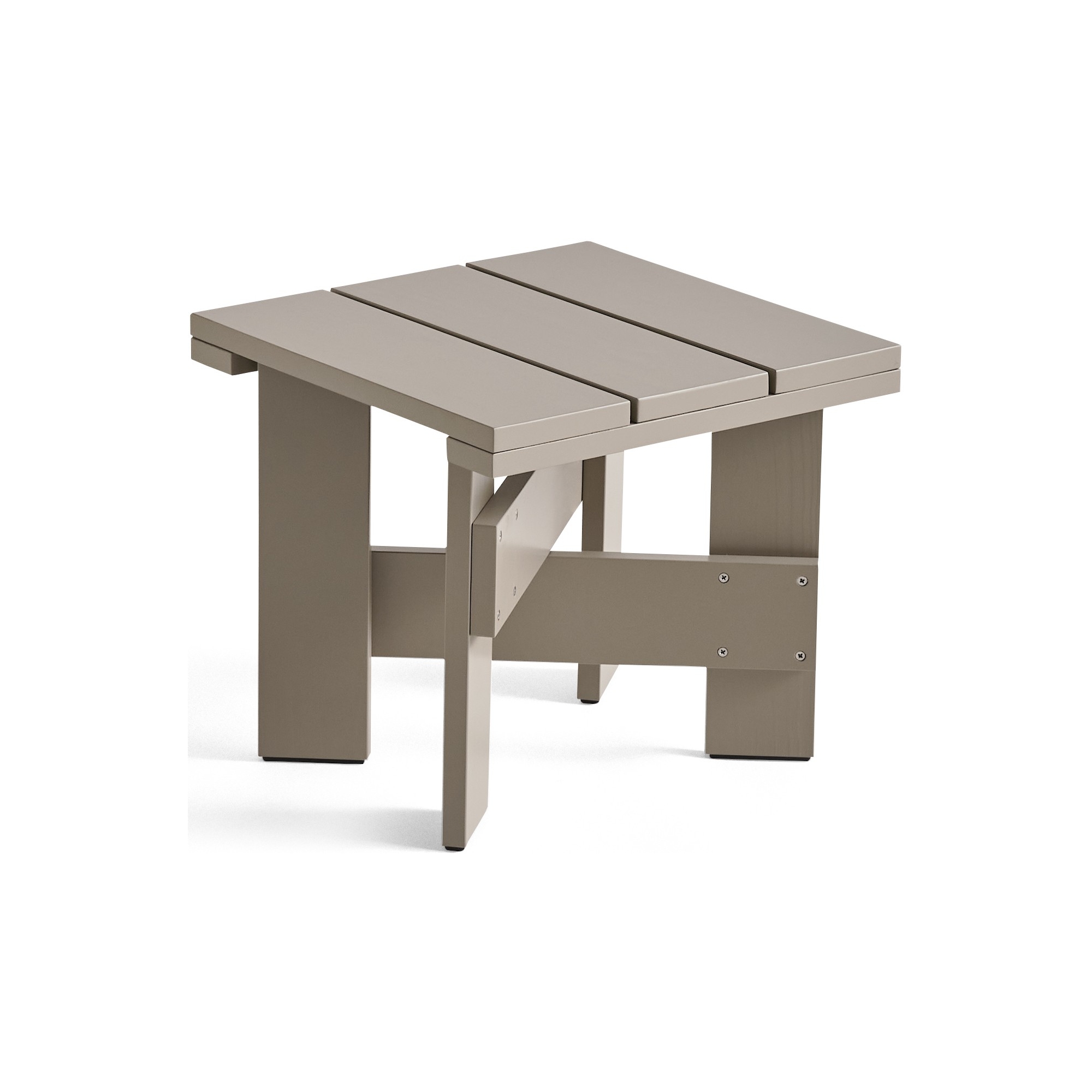 CRATE Low table – 45 x 45 x H40 cm – London Fog - HAY