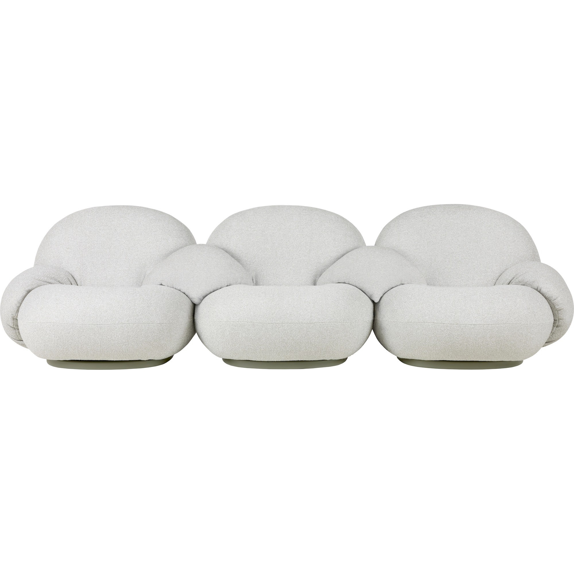 Libera 003 – 3-seater sofa with middle armrests – Pacha Outdoor - Gubi