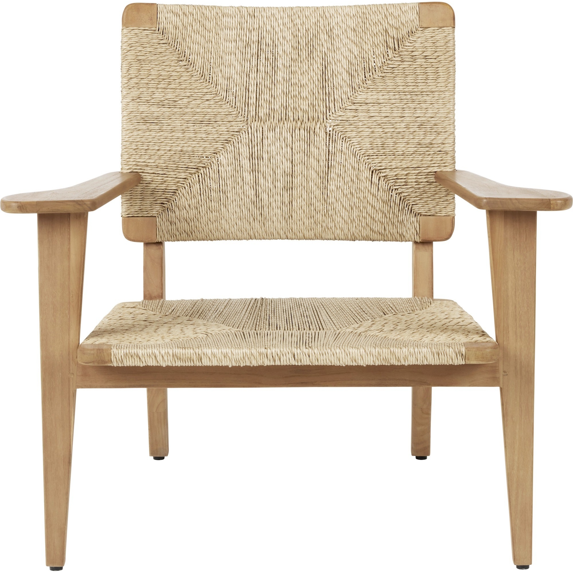 Natural teak – F-Chair Outdoor - Gubi