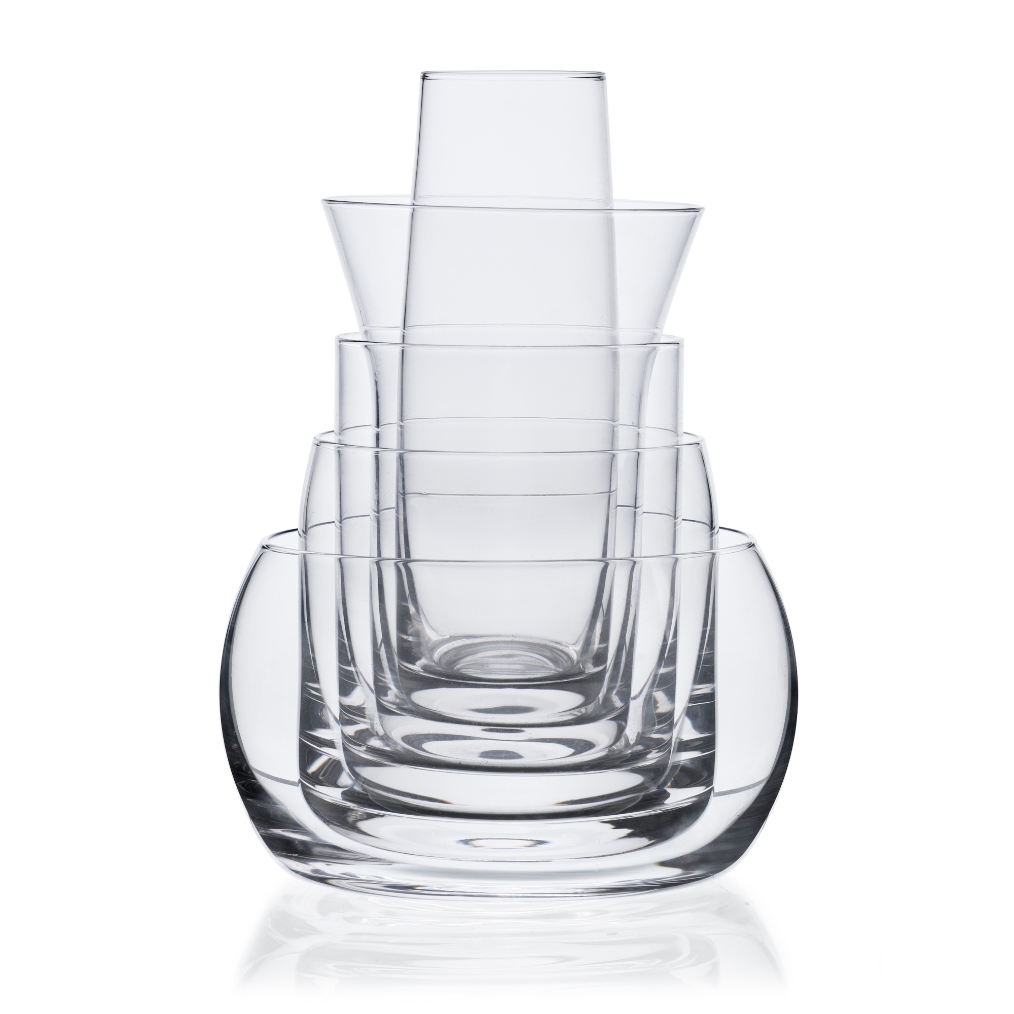 5-in-1 ensemble de verres - Karakter