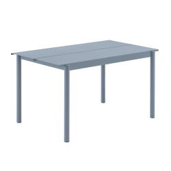 table 140 pale blue - Linear Steel - Muuto