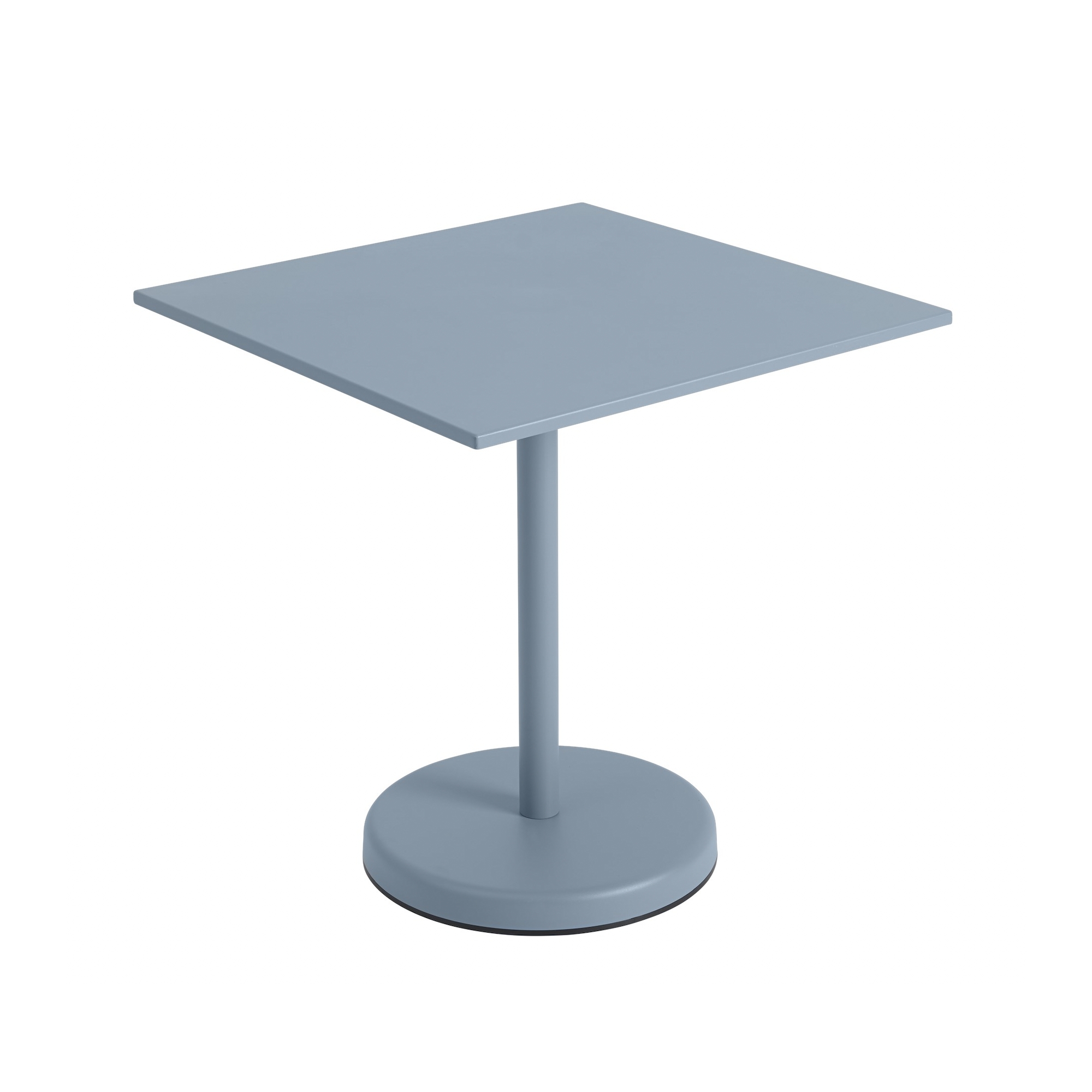 table 70x70 pale blue - Linear Steel - Muuto