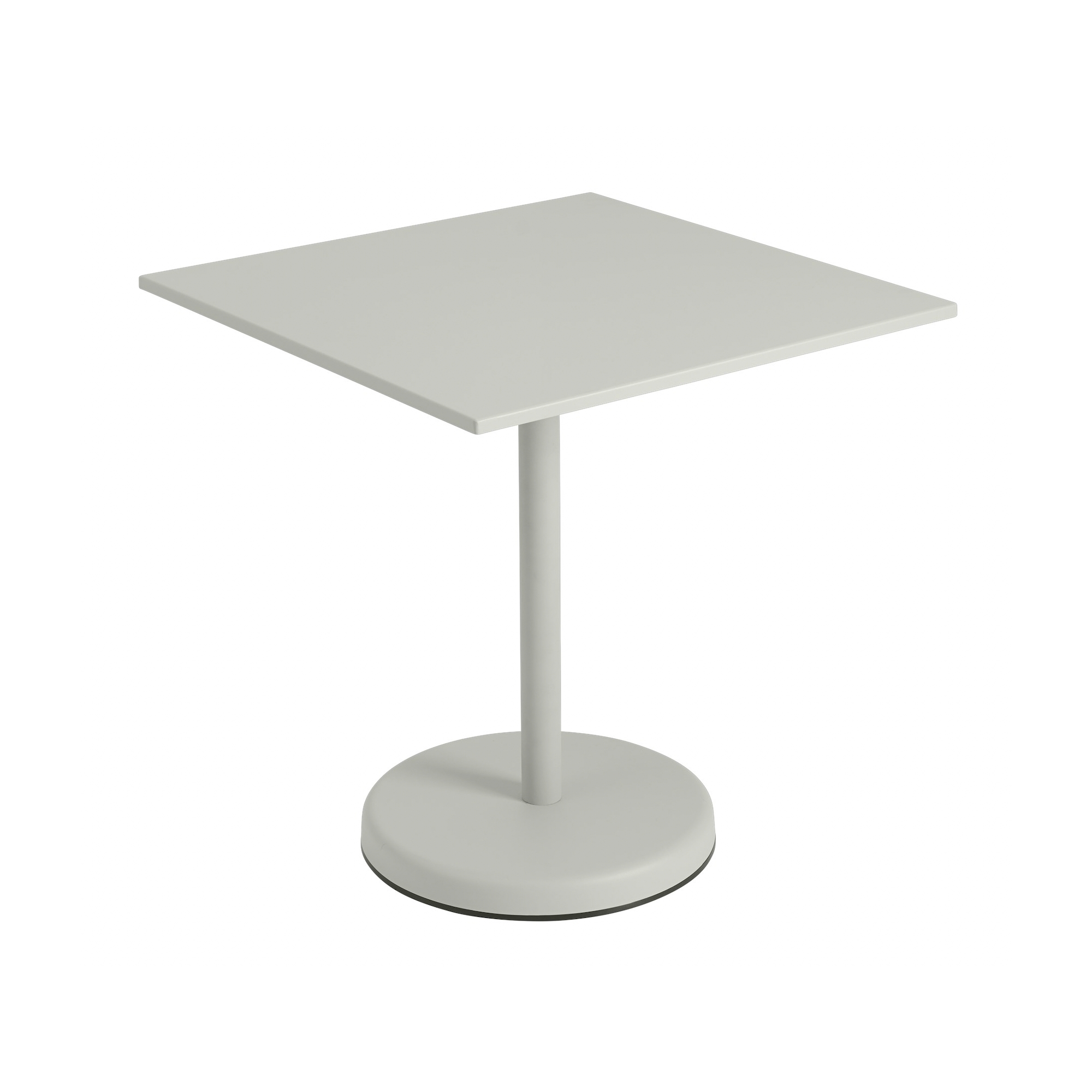 table 70x70 grey - Linear Steel - Muuto