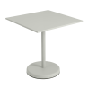 table 70x70 grey - Linear Steel - Muuto