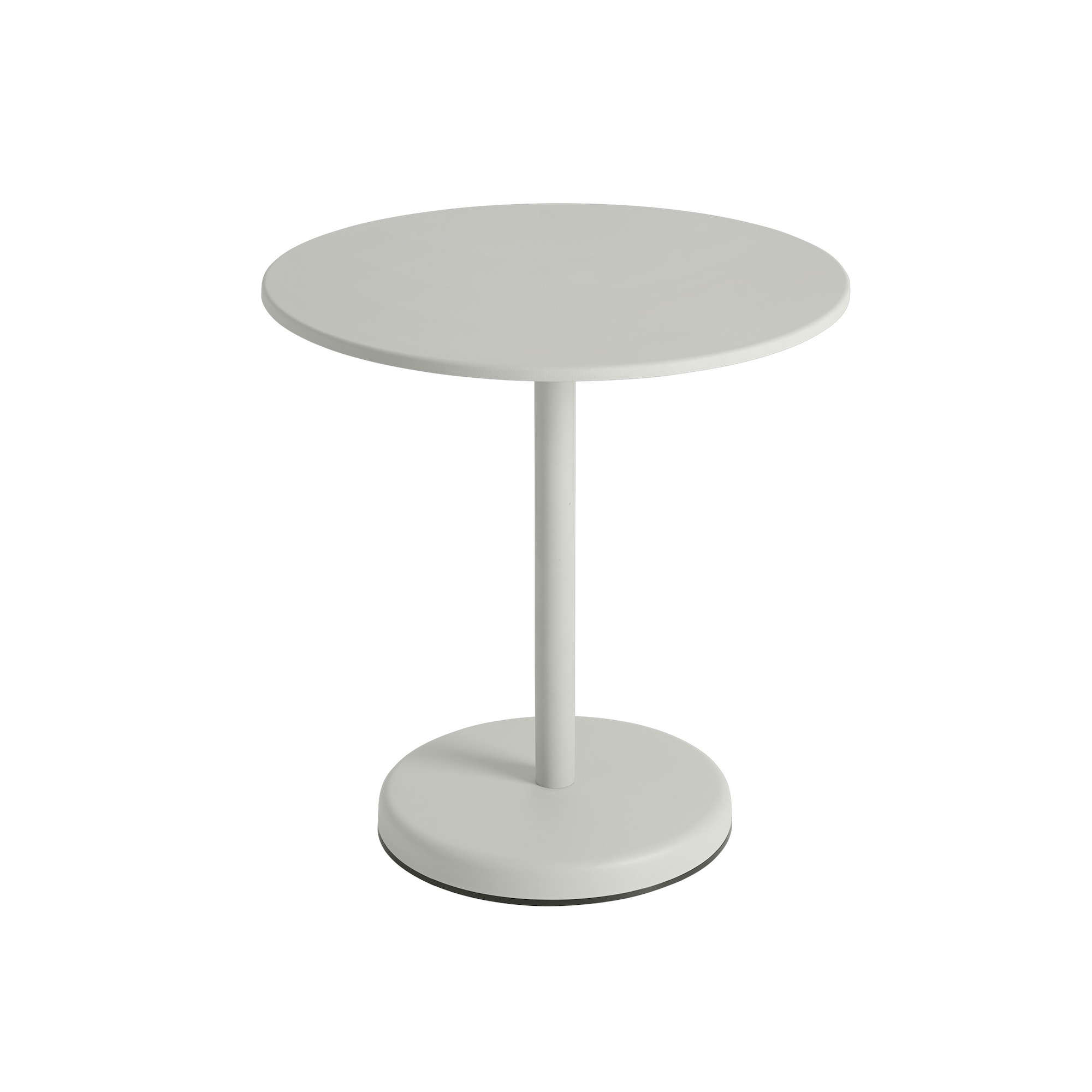 table Ø70 grey - Linear Steel - Muuto