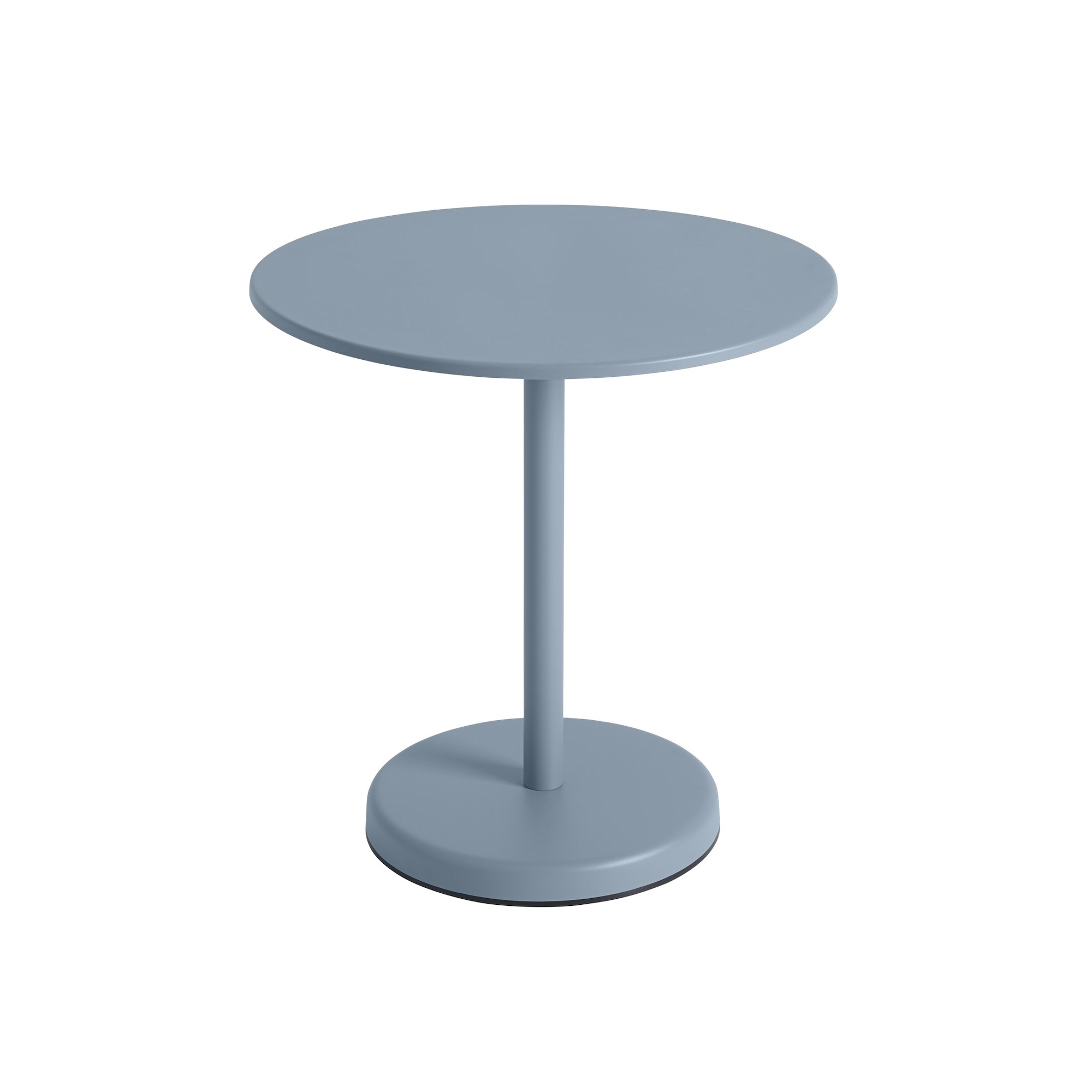 table Ø70 pale blue - Linear Steel - Muuto